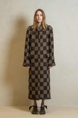 Cita Coat Shard Brown / Tan