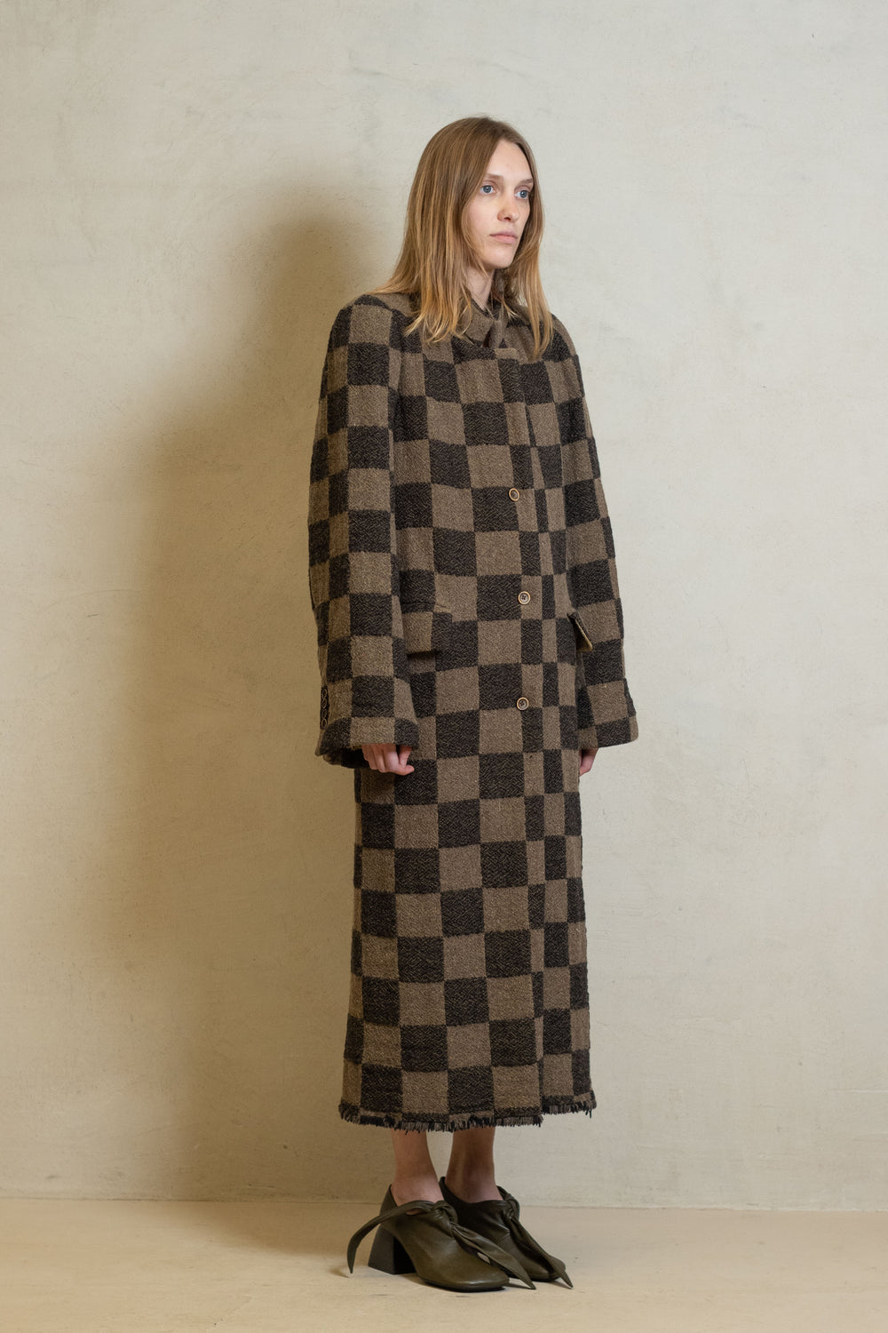 Cita Coat Shard Brown / Tan