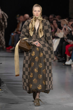 Cita Coat Shard Brown / Tan