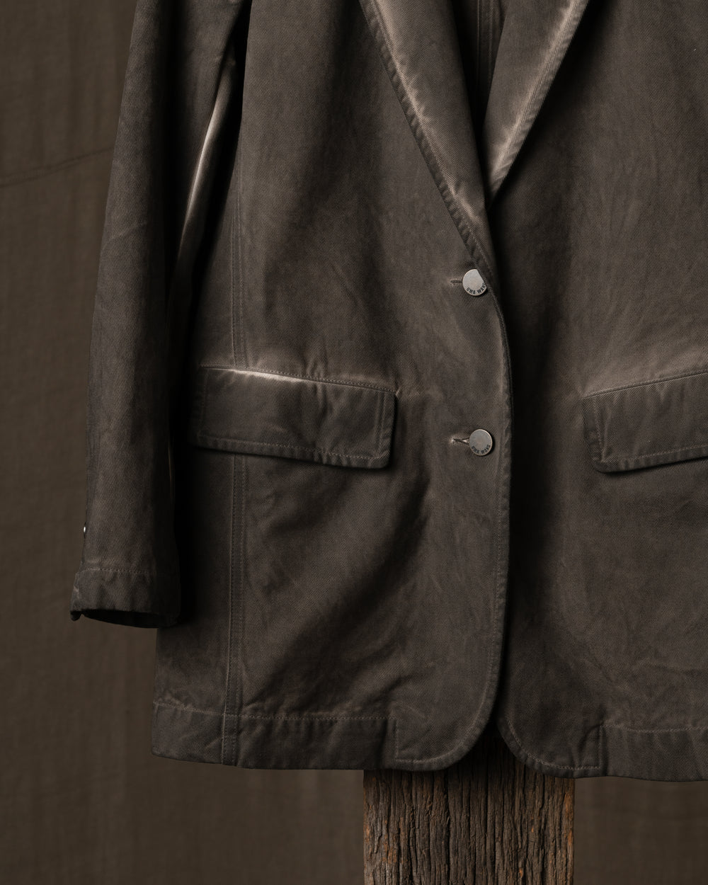 Jane Jacket Dyed Jeans Grey Brown