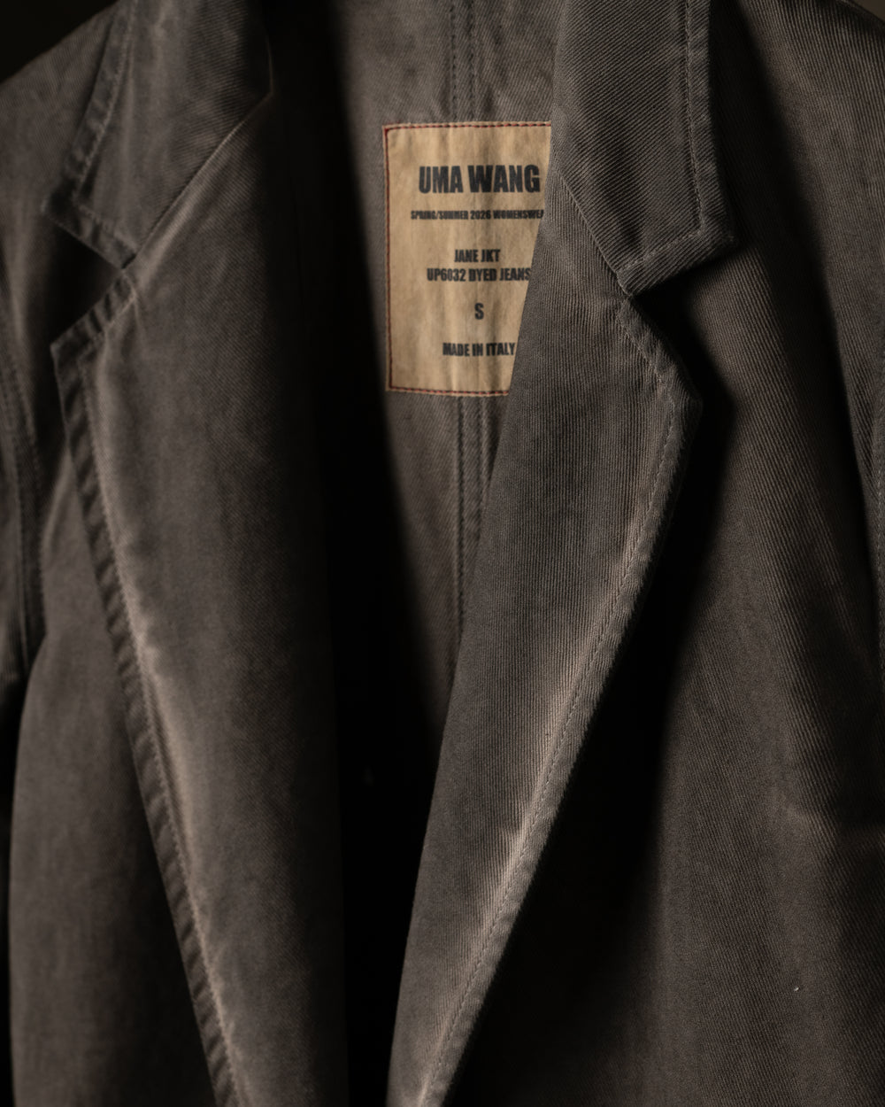 Jane Jacket Dyed Jeans Grey Brown