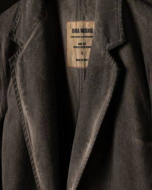 Jane Jacket Dyed Jeans Grey Brown