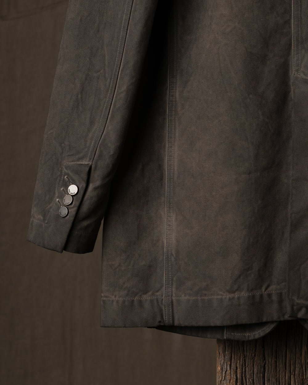 Jane Jacket Dyed Jeans Grey Brown