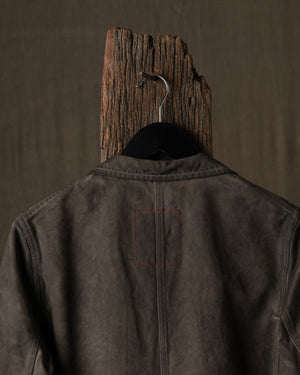 Jane Jacket Dyed Jeans Grey Brown