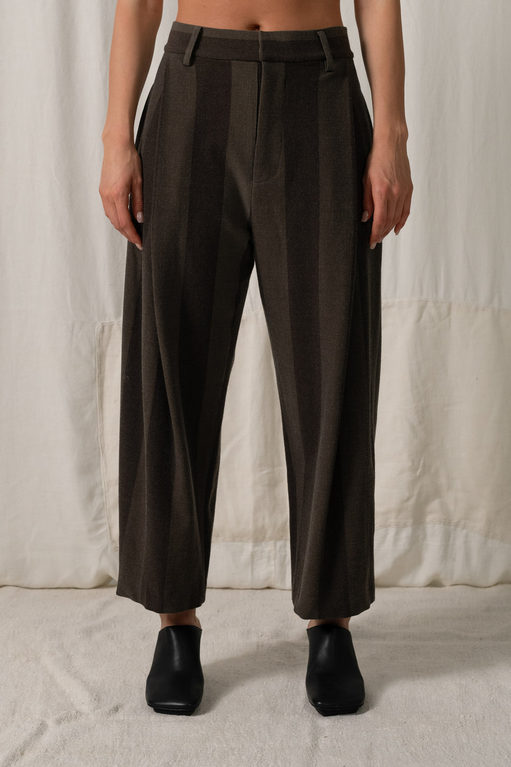 Pudding Pants Cuneo Grey / Brown