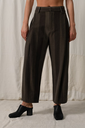 Pudding Pants Cuneo Grey / Brown