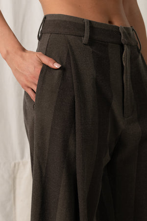 Pudding Pants Cuneo Grey / Brown