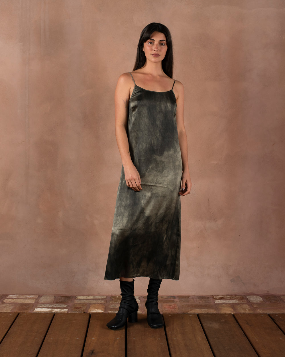 Anaya Dress Tavella Dark Grey