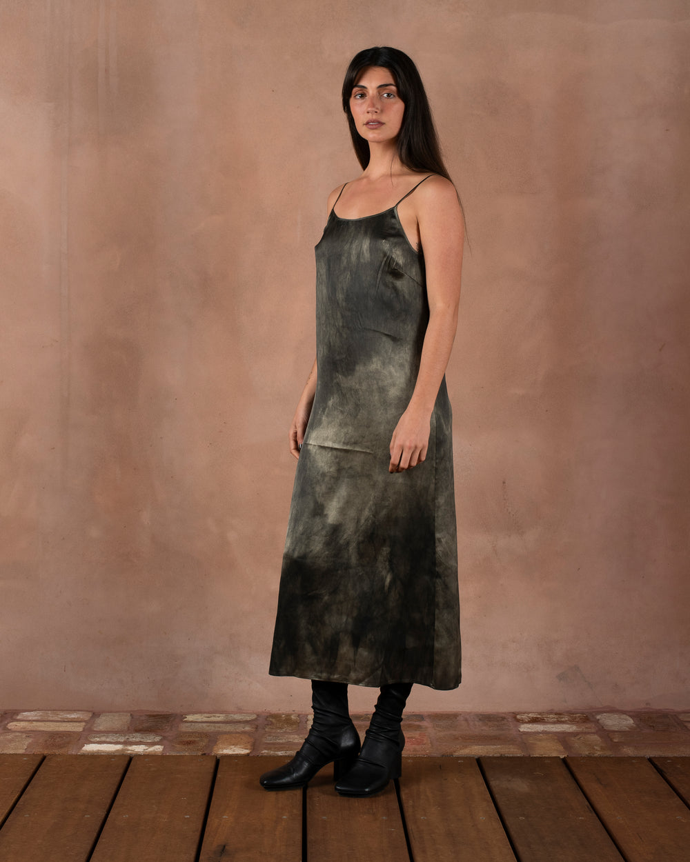 Anaya Dress Tavella Dark Grey