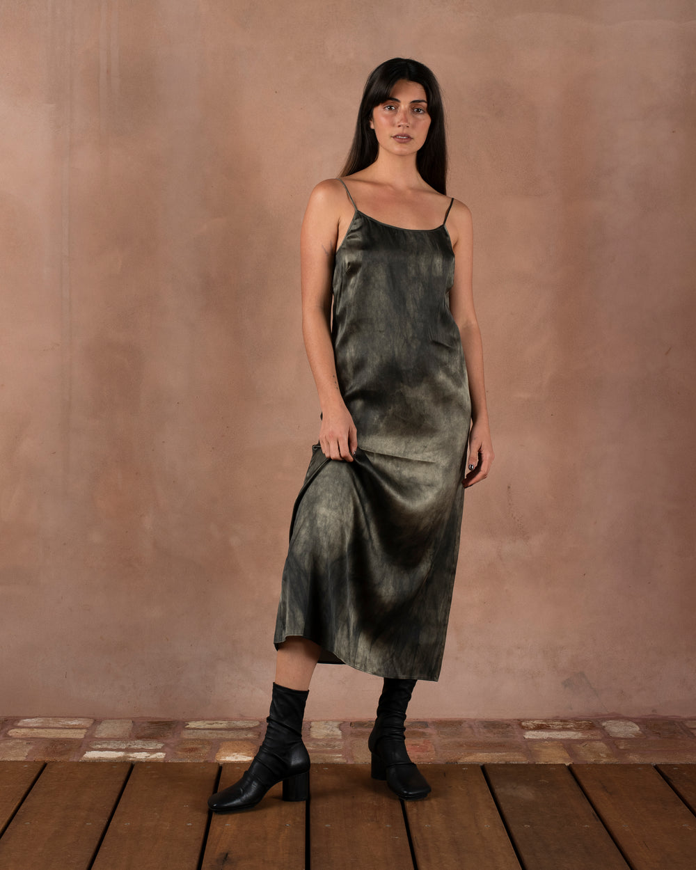 Anaya Dress Tavella Dark Grey