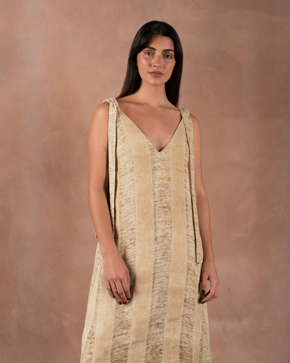 Aroma Dress Sagro Tan