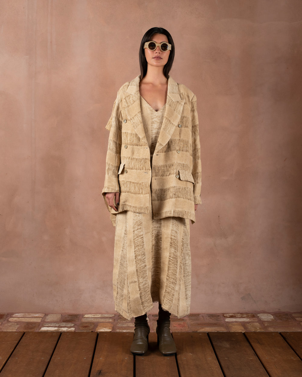 Aroma Dress Sagro Tan