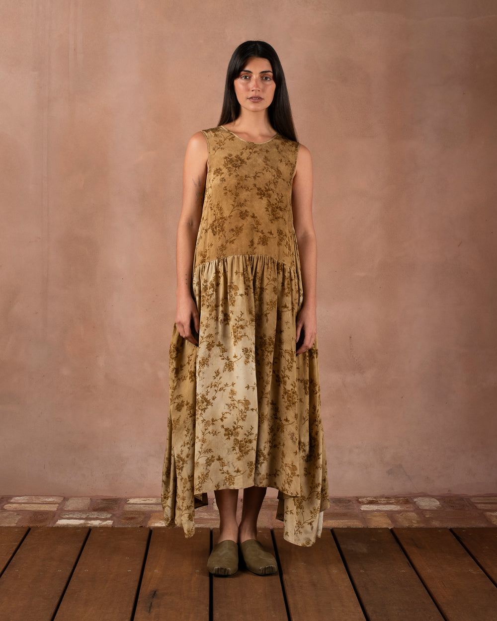 Ballet Slippers Dark Olive