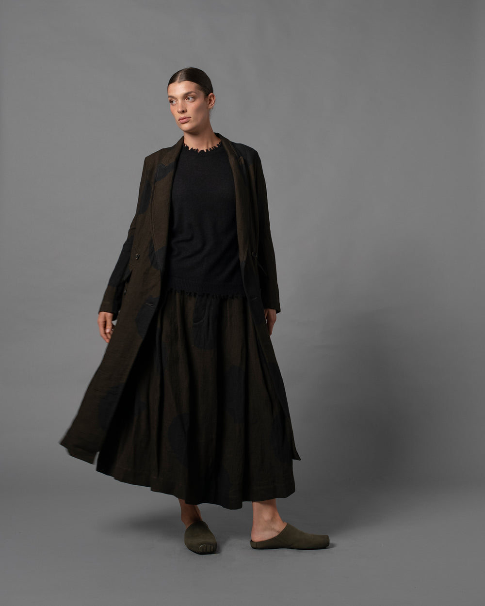 Camelot Coat Tacuari Brown / Black
