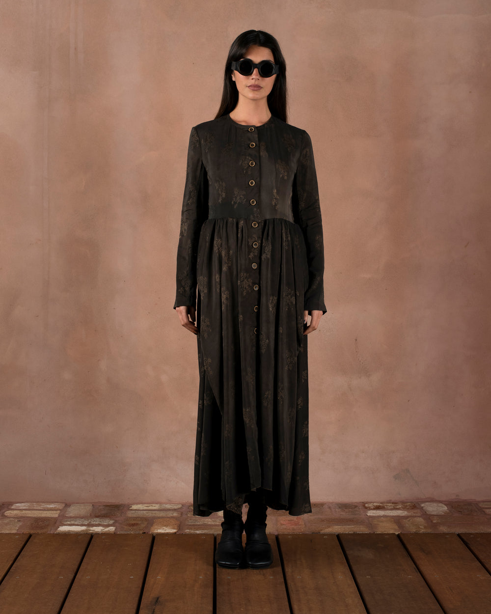Cosmos Coat Angrogna Dark Brown