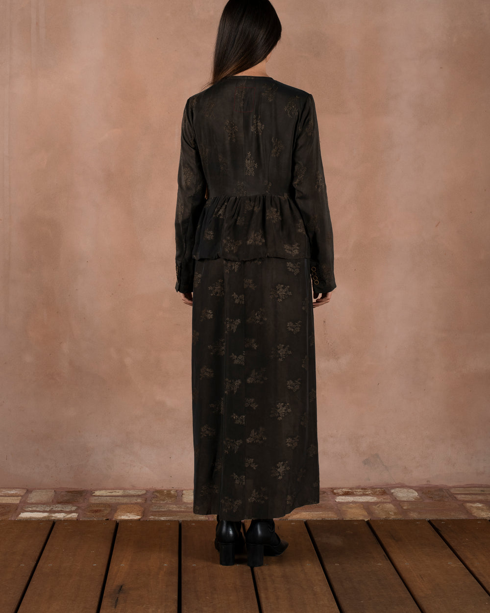 Cosmos Coat Angrogna Dark Brown