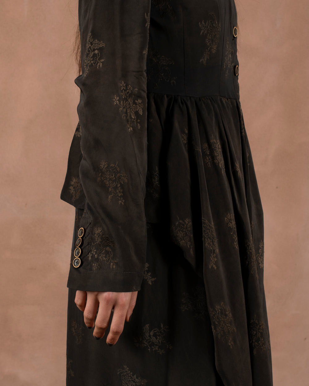 Cosmos Coat Angrogna Dark Brown