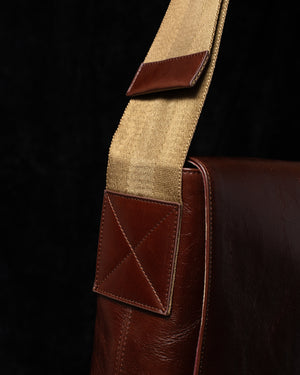 Couriers Bag Brown / Mustard