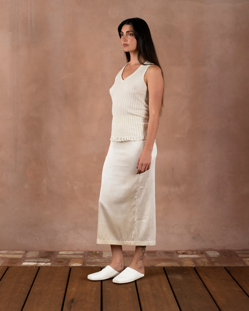 Glow Skirt Tavella Off White