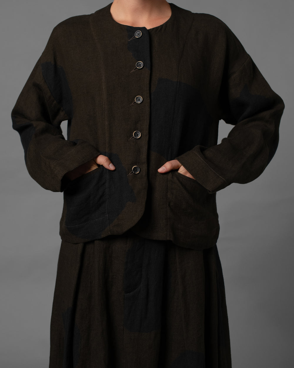 Kamila Jacket Tacuari Brown / Black