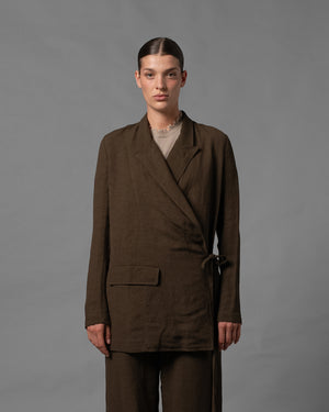 Khloe Jacket Fantasque Dark Brown