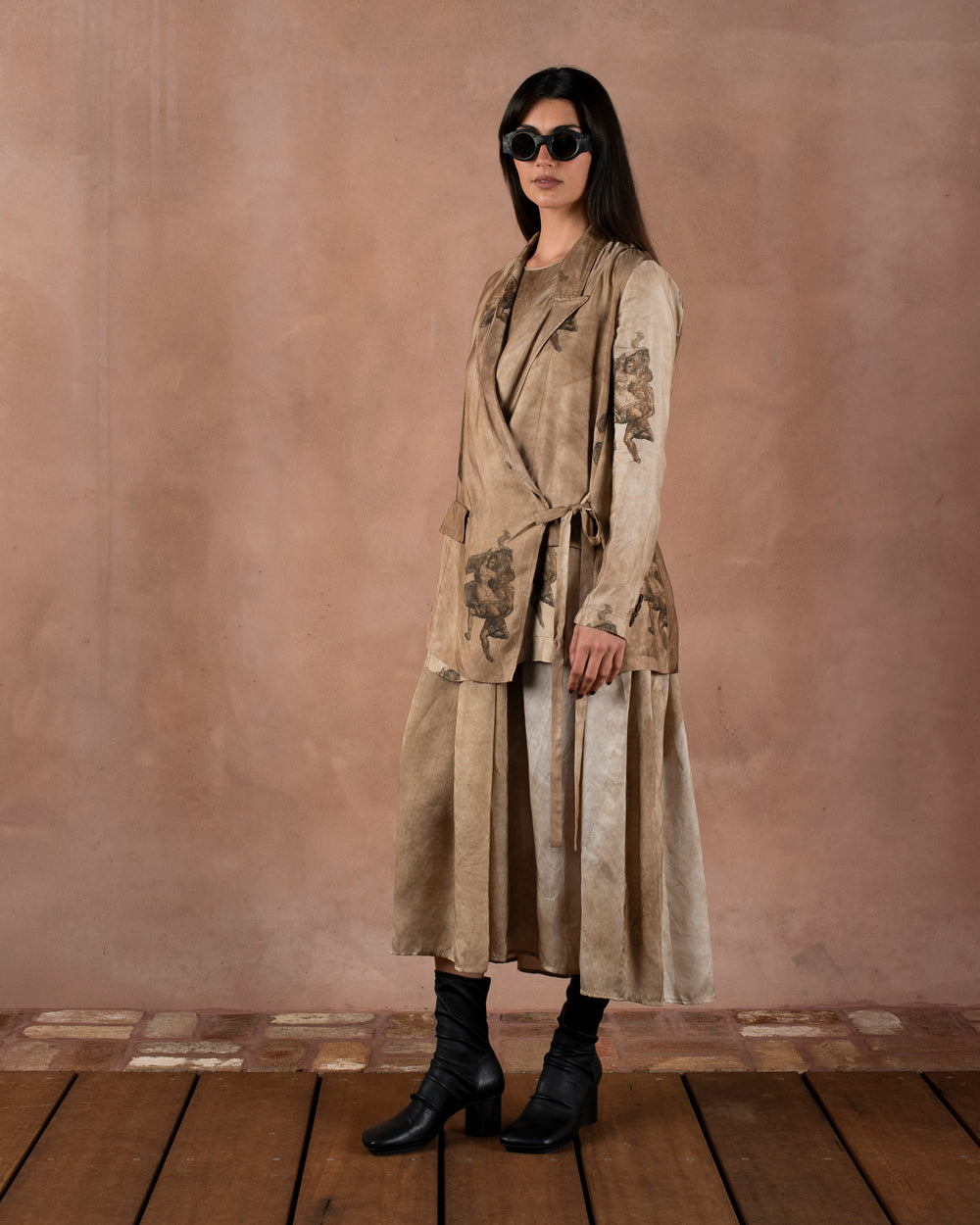 Khloe Jacket Moulay Rose / Brown