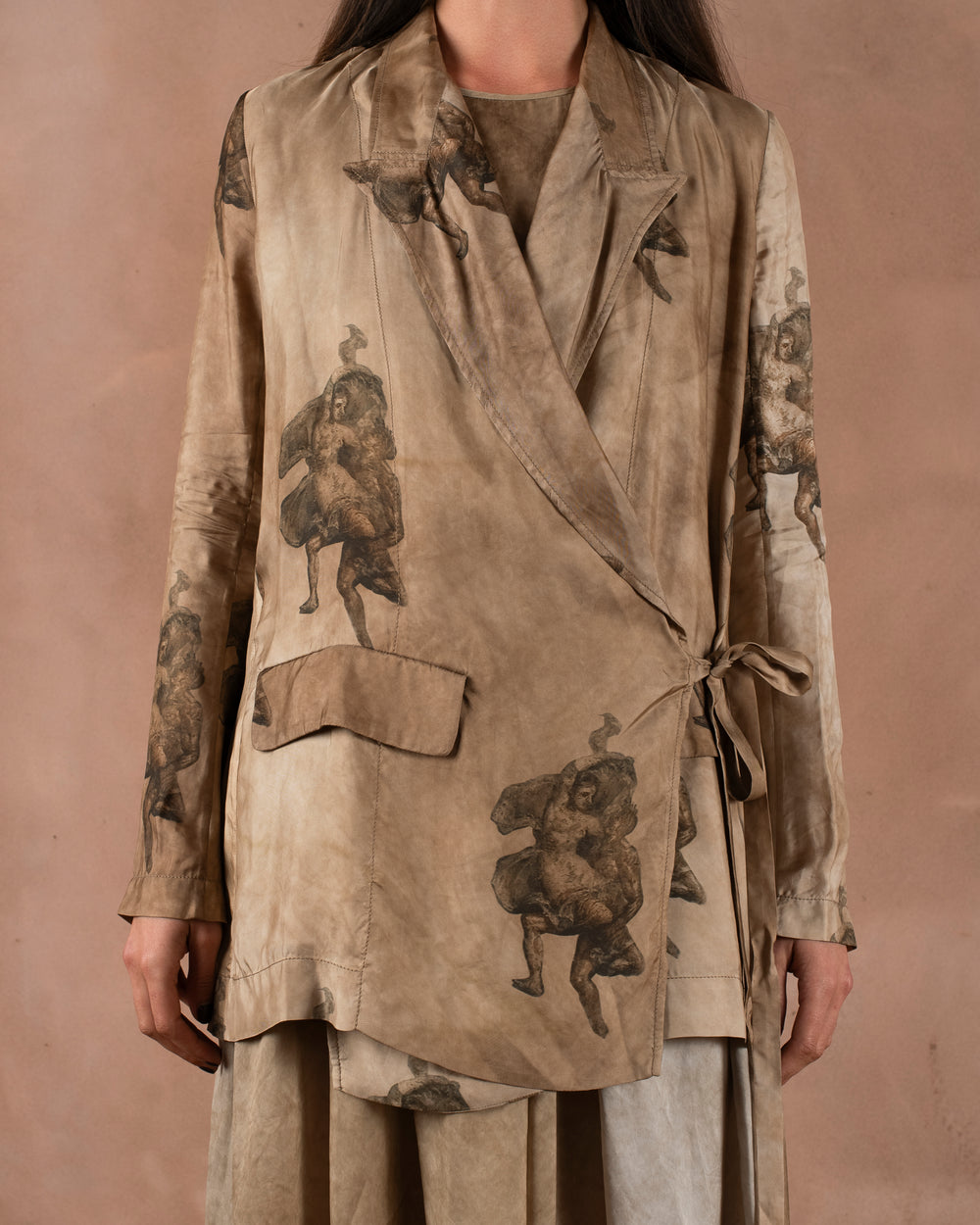 Khloe Jacket Moulay Rose / Brown