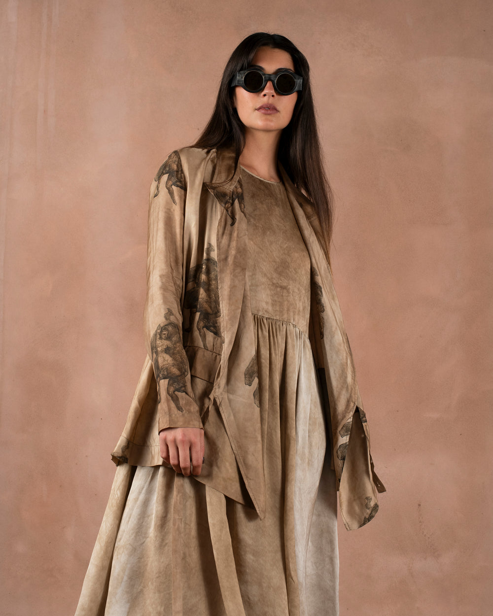 Khloe Jacket Moulay Rose / Brown