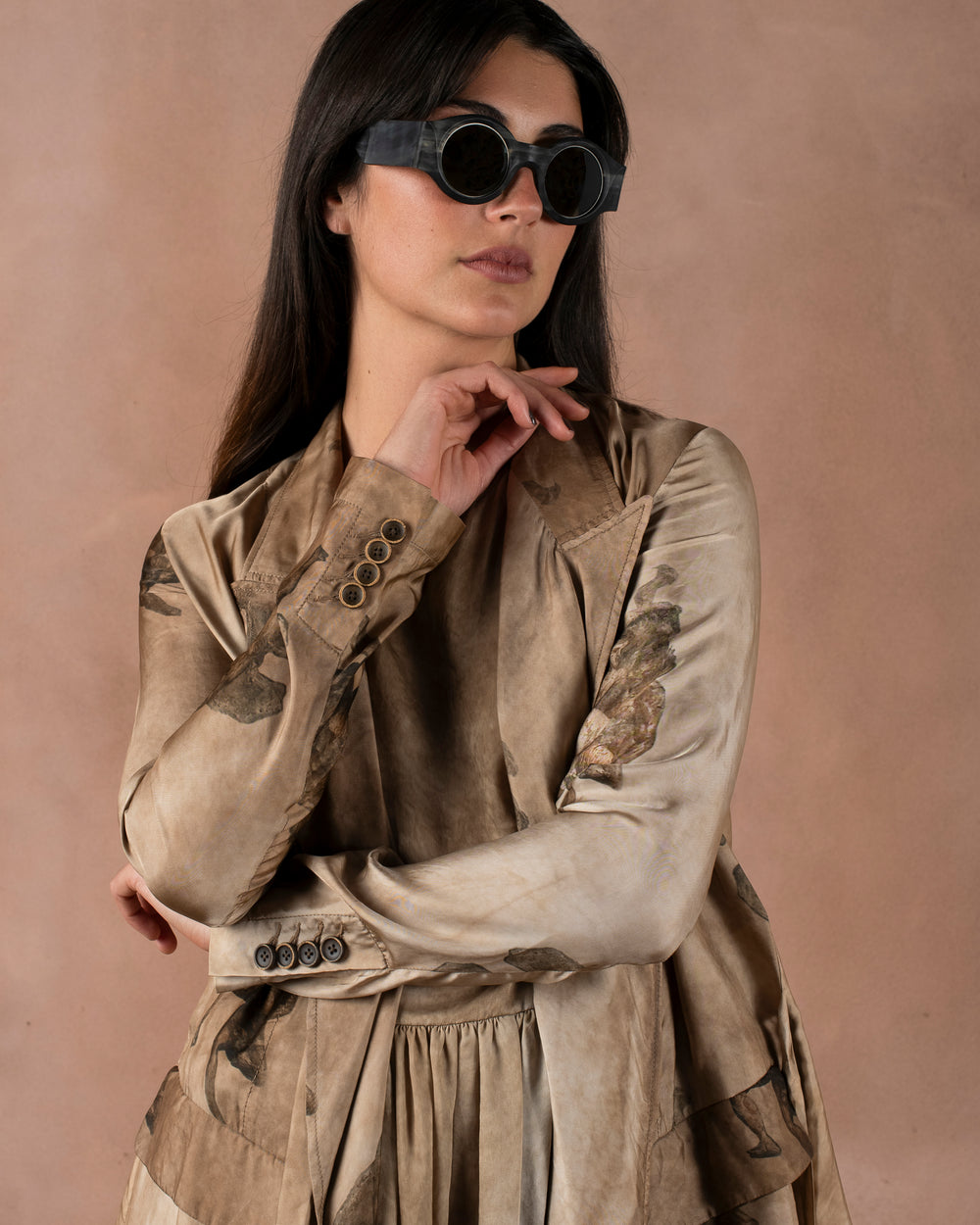 Khloe Jacket Moulay Rose / Brown