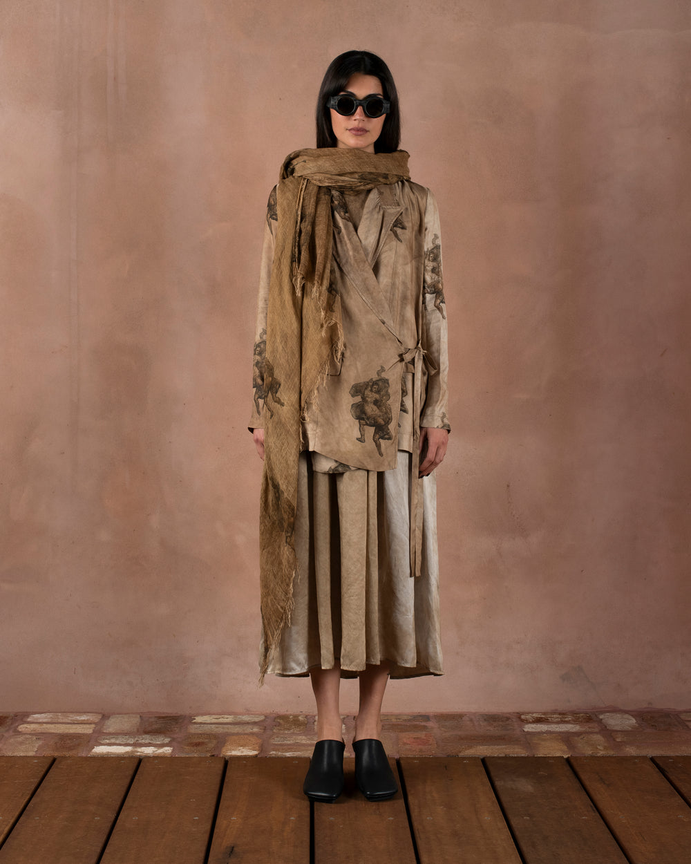 Khloe Jacket Moulay Rose / Brown