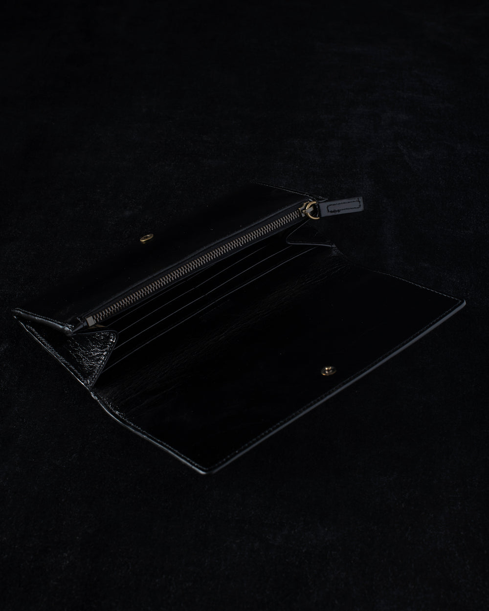 Long Wallet Black