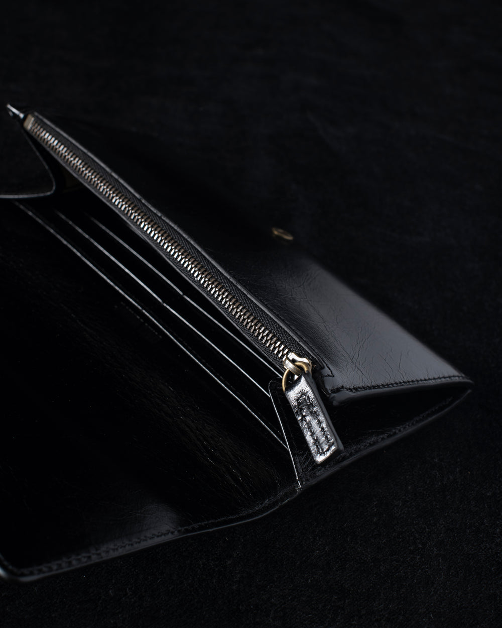 Long Wallet Black