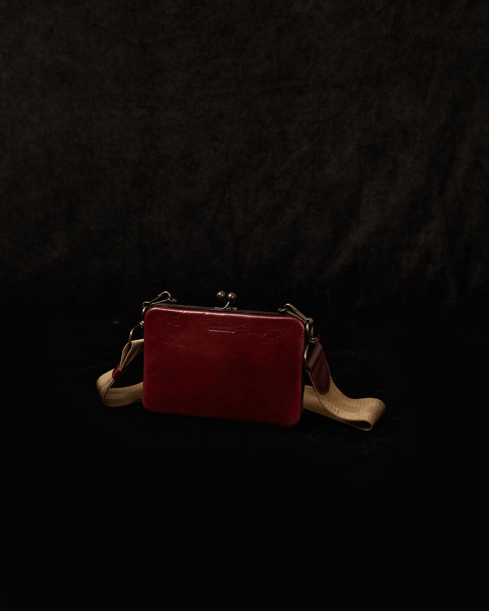 Medium Clutch Dark Red