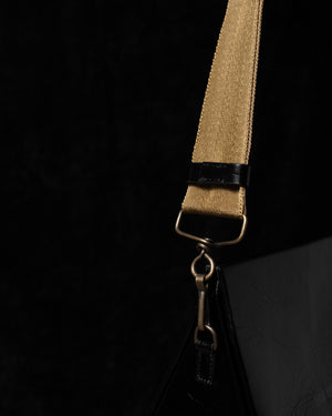 Origami Bag Small Black / Mustard