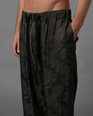 Pigiamas Pants Dark Green