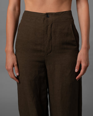 Pitti Pants Dark Brown