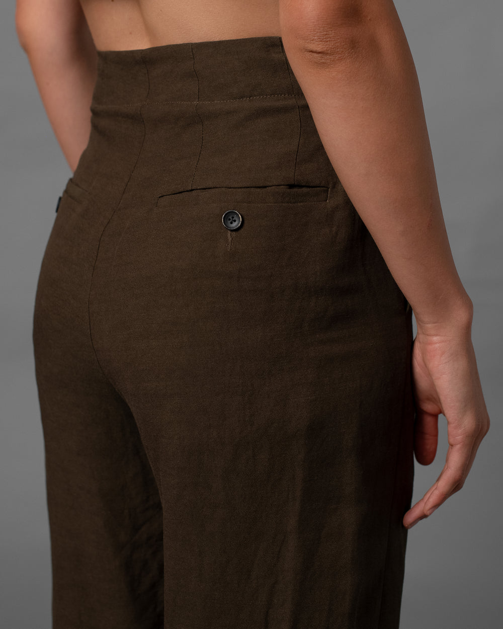 Pitti Pants Fantasque Dark Brown