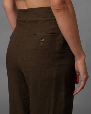 Pitti Pants Fantasque Dark Brown