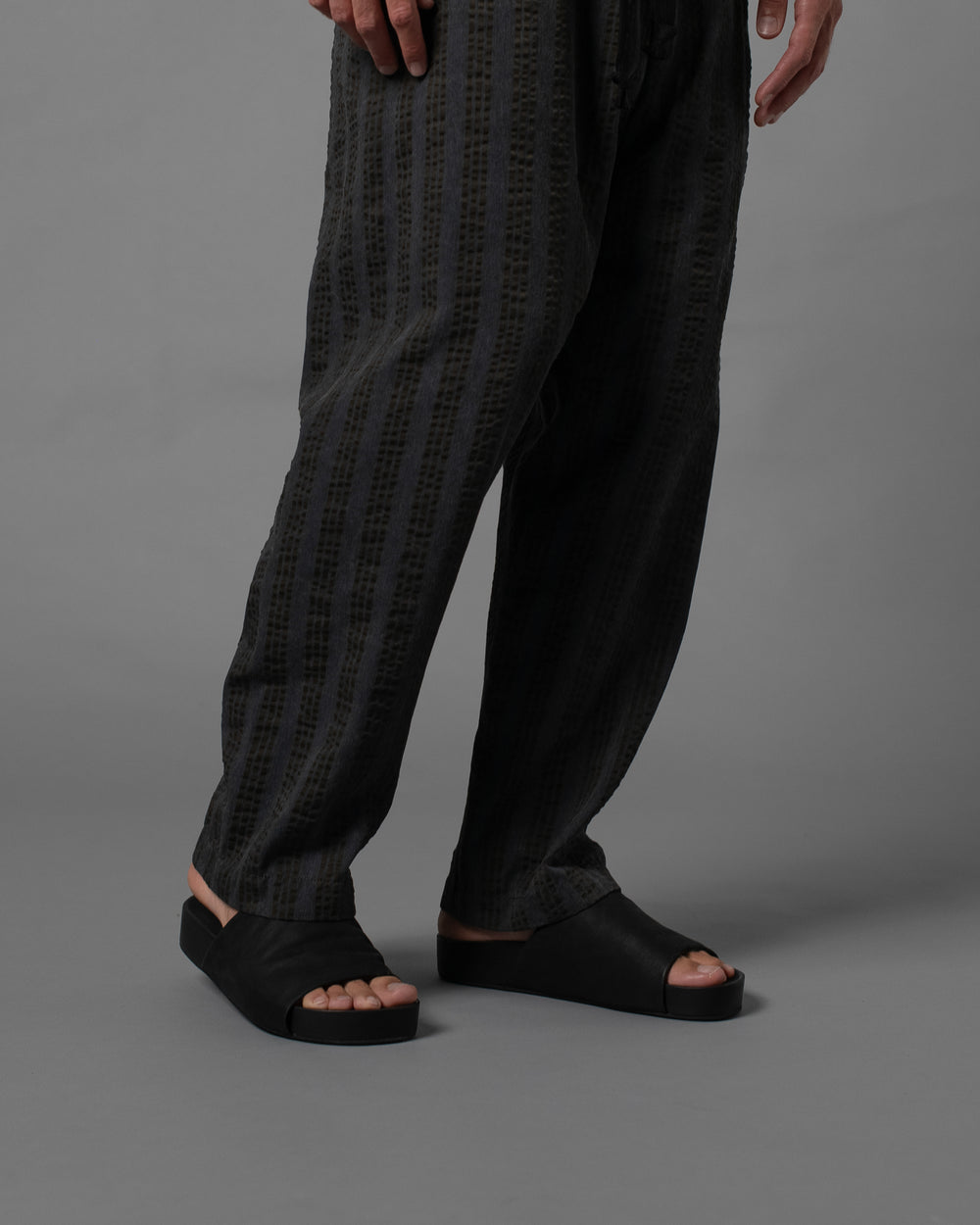 Pooja Pants Grey Blue / Black