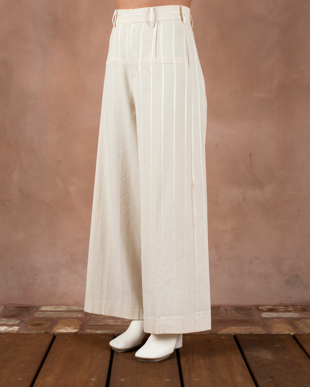 Puri Pants Deviazioni Off White