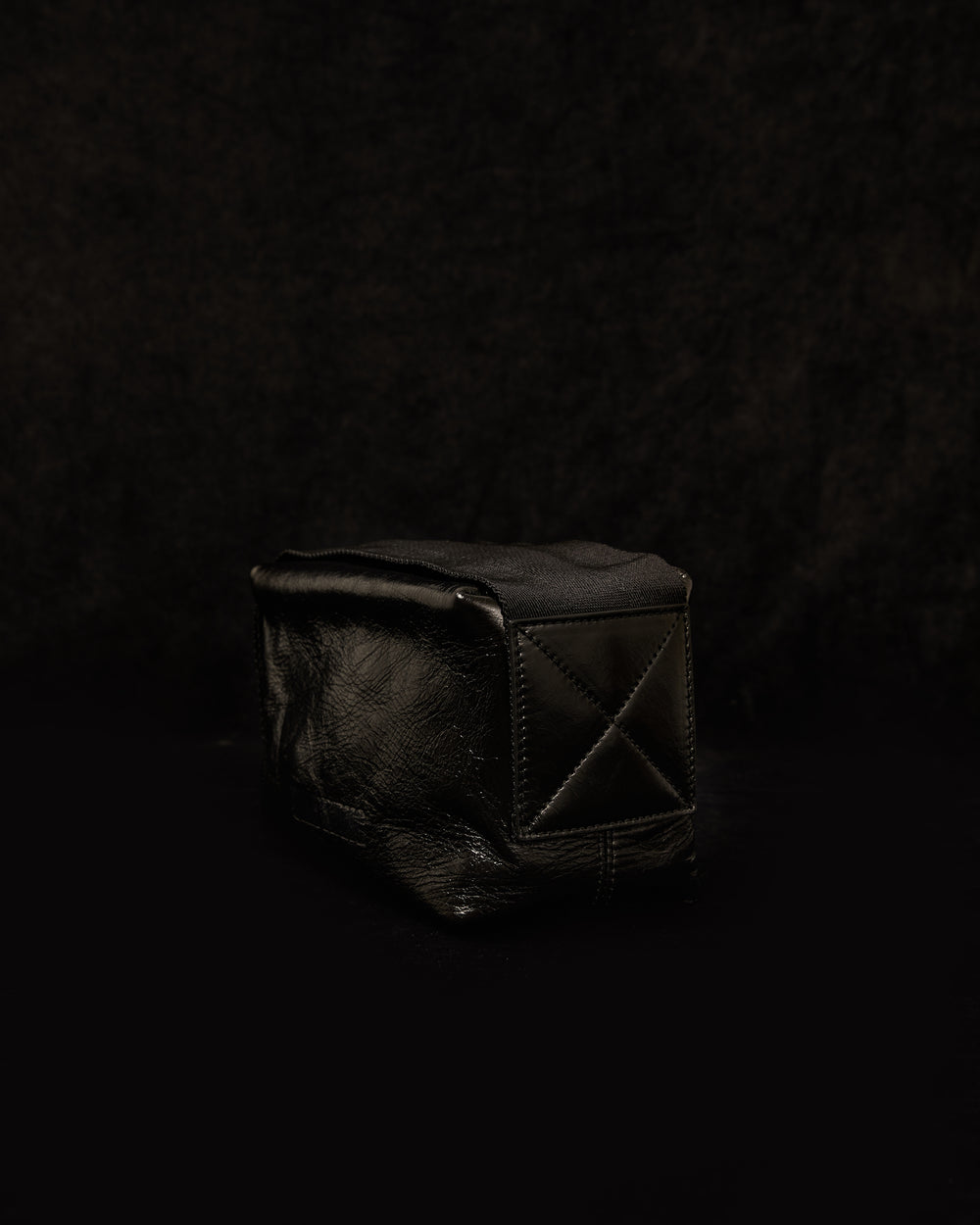 Small Shoulder Bag Black w/ Black Strap