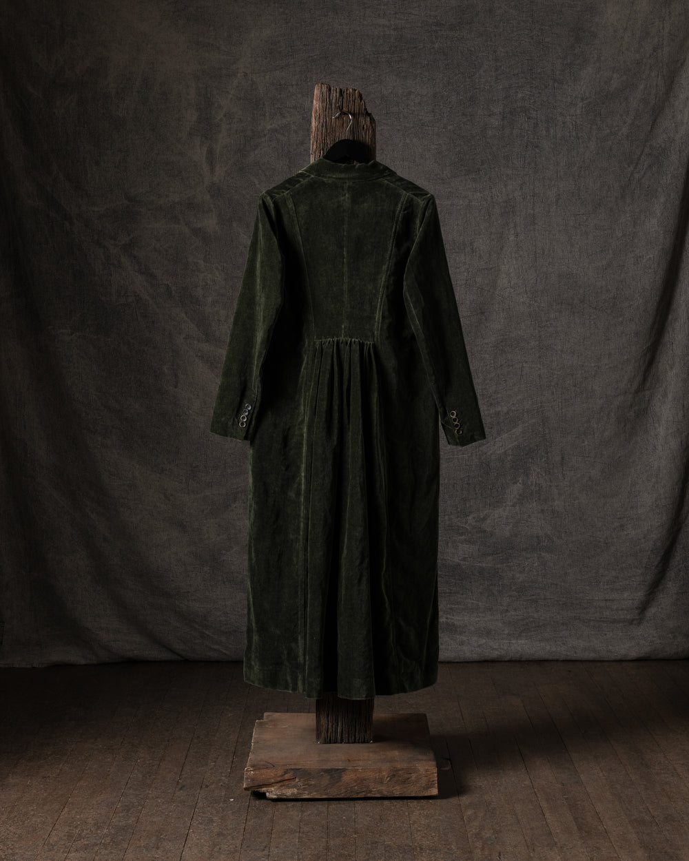 Camelot Coat Foster Dark Green