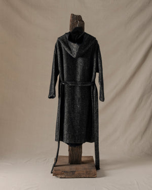 Cardigan Coat Pitti Black / Tan