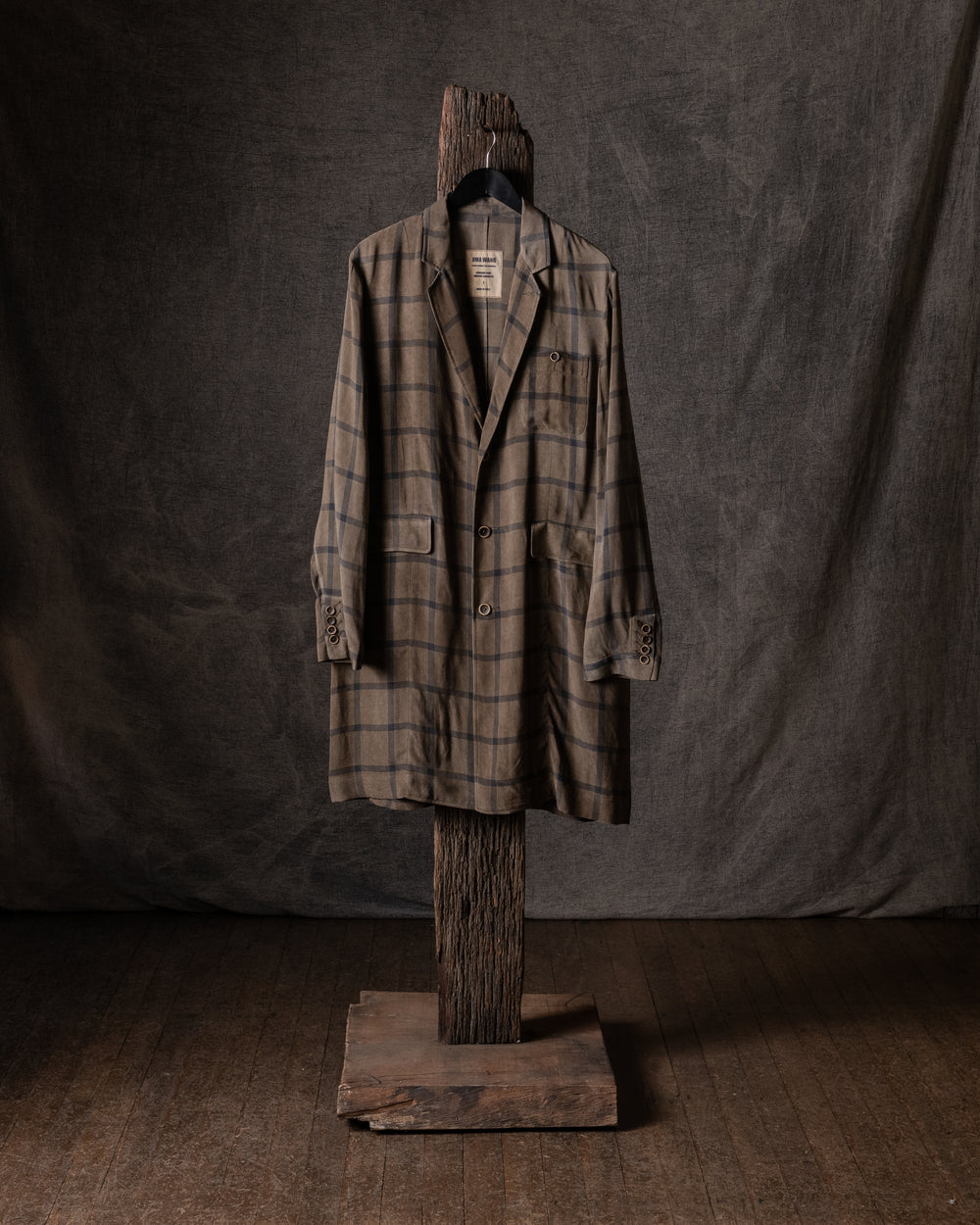 Giovanni Coat Aranceto Mustard / Blue