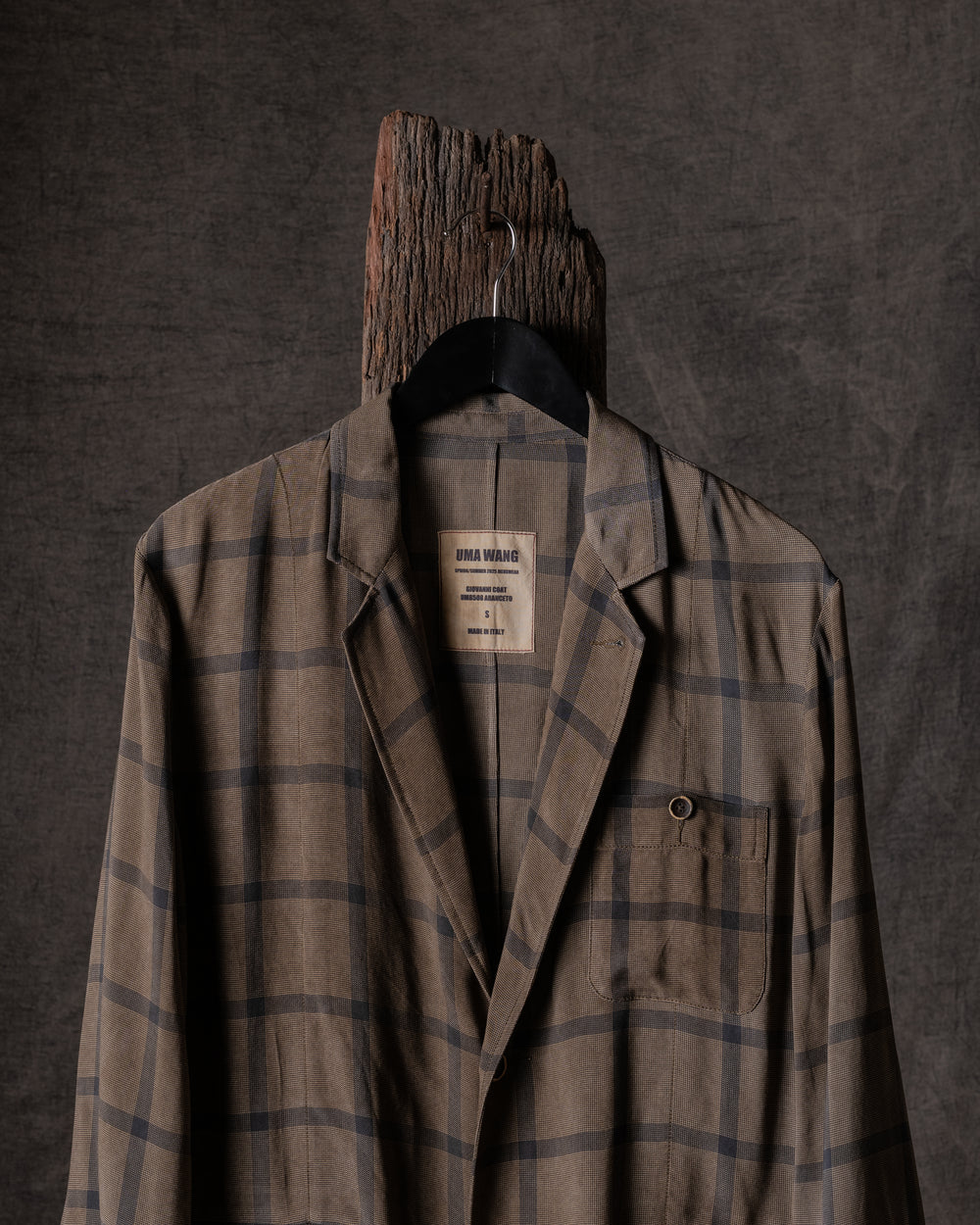 Giovanni Coat Aranceto Mustard / Blue