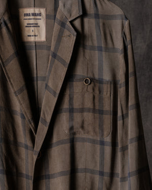Giovanni Coat Aranceto Mustard / Blue