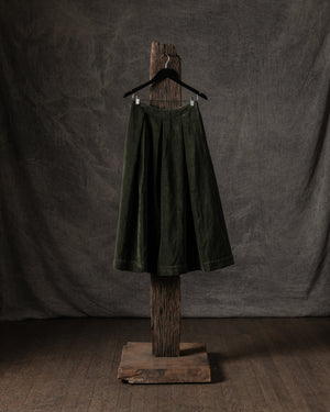 Gomes Skirt Foster Dark Green