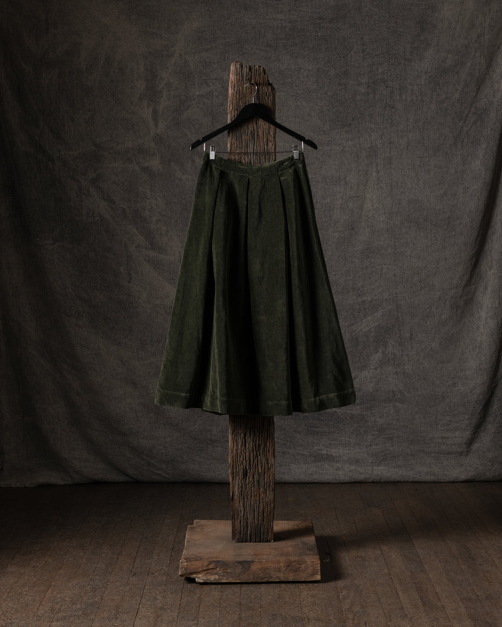Gomes Skirt Foster Dark Green