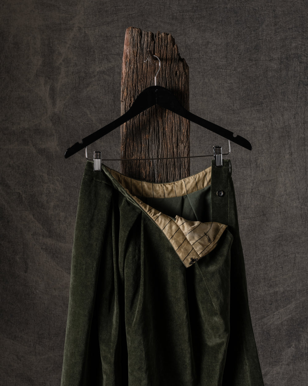 Gomes Skirt Foster Dark Green