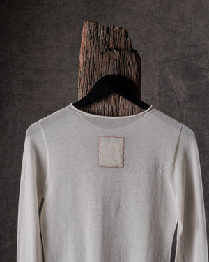 Long SLV Body Transparent Off White